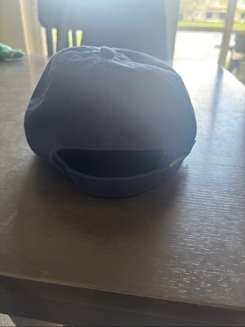 NSU Shark Embroidered Navy Baseball Cap - Picture 6 of 6